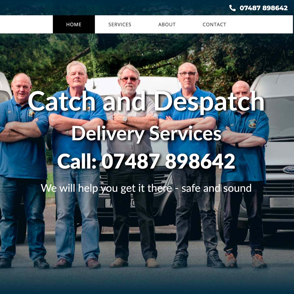 same day deliveries and courier services from catch and despatch