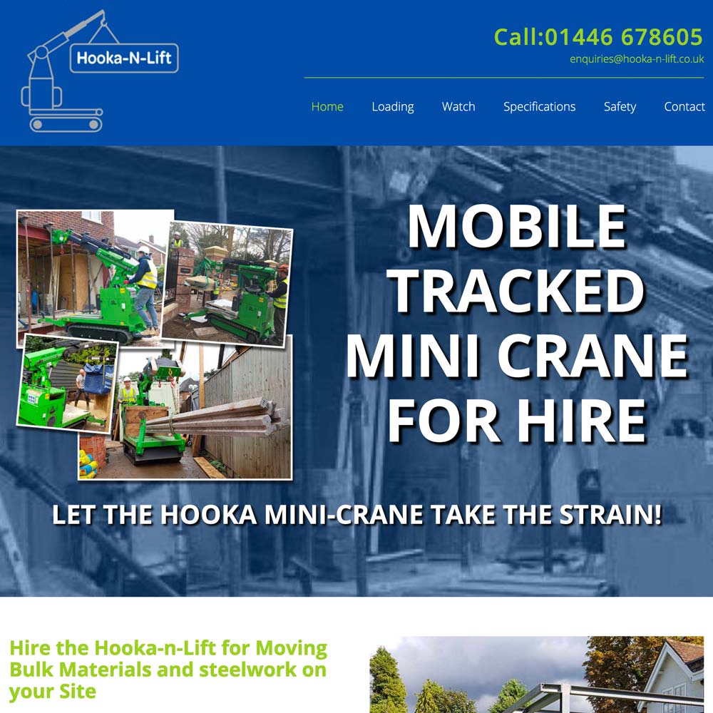 Hooka-n-lift mobile crane hire