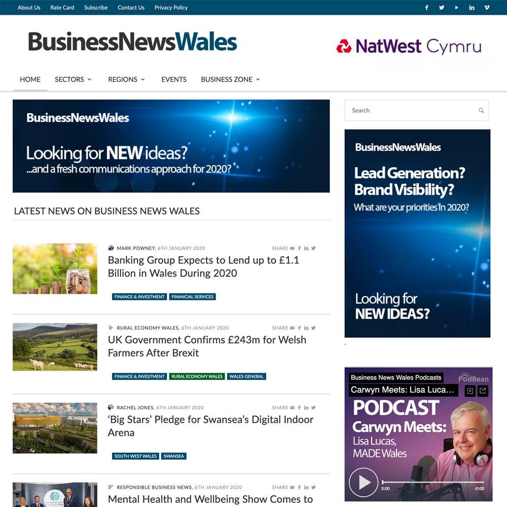 business news wales
